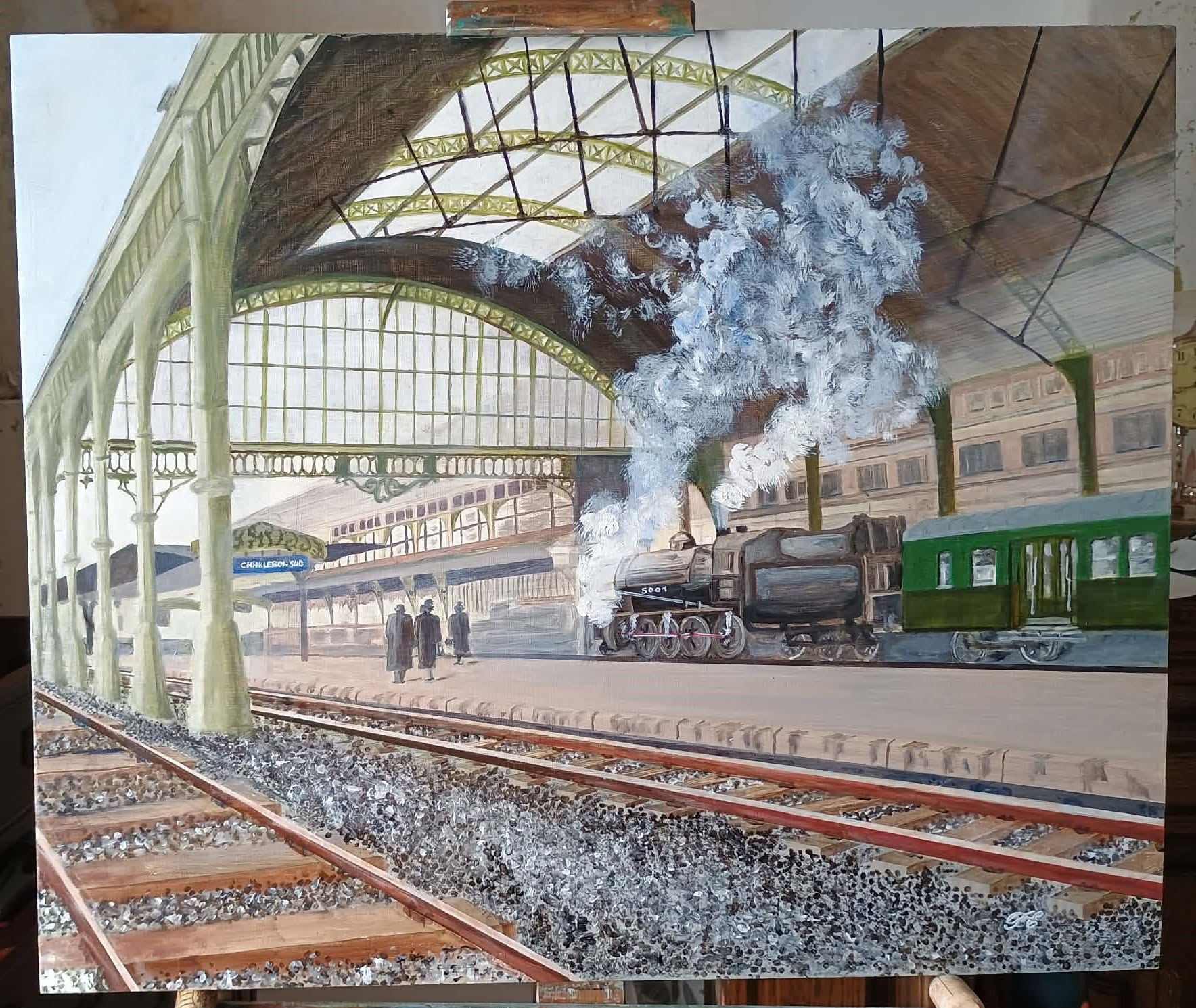 Charleroi-Sud 1947